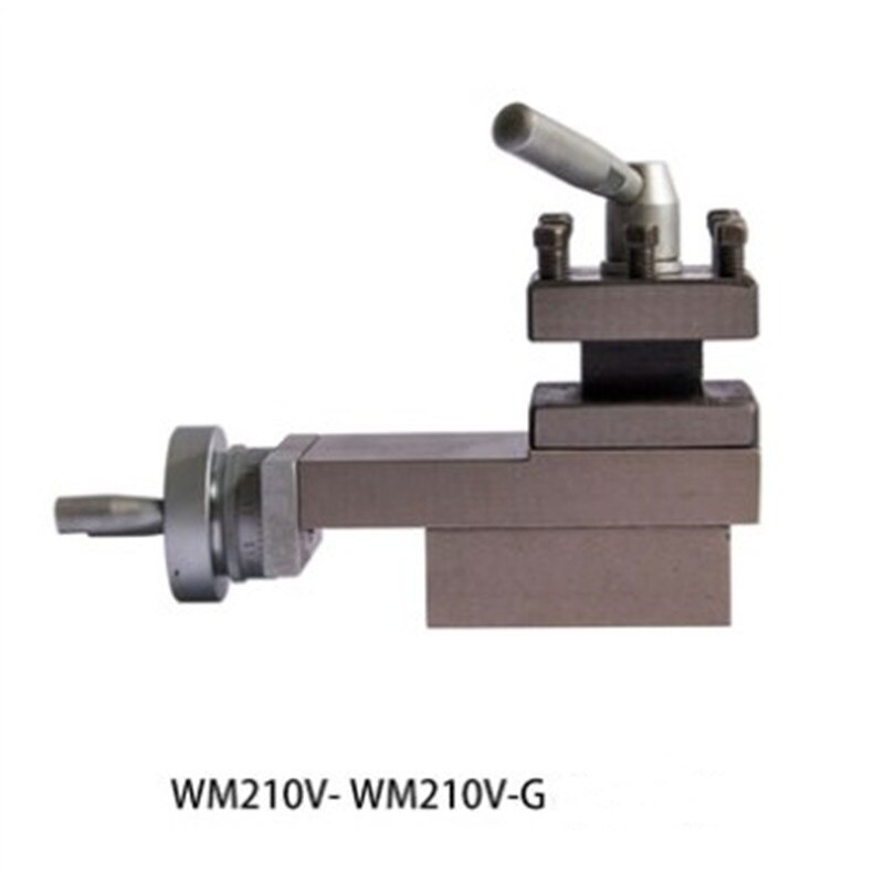 WM180V/210V Lathe Tool Post Square Tool Post Lathe Accessories Metel Lathe