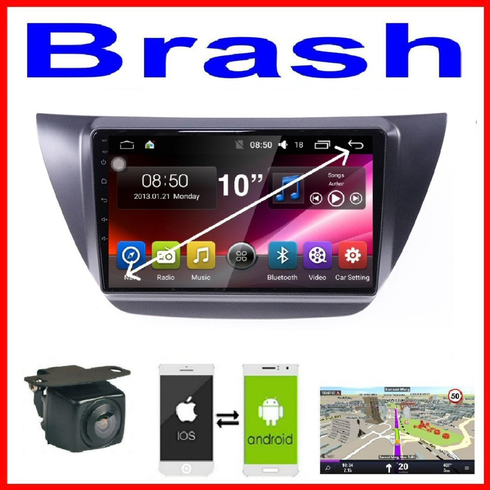 MITSUBISHI LANCER 2003-2007  GPS CARPLAY ANDROID AUTO CAMERA ODB DAB+ TPMS DVR