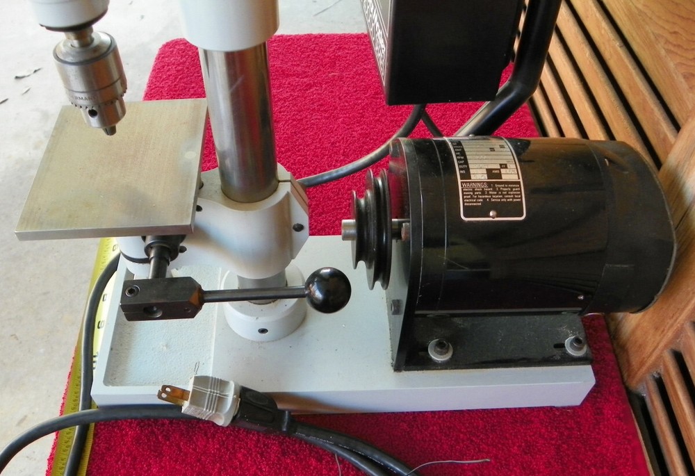 LEVIN MICRO DRILL PRESS WITH MOTOR TYPE 0021-07 MOTOR MASTER 20000 SPEED CONTROL