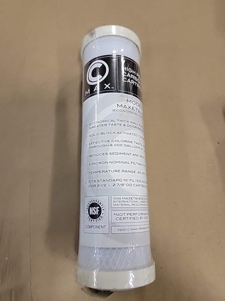 Watts MAXETW-975 C-MAX 5 Micron Replacement Water Filter Cartridge