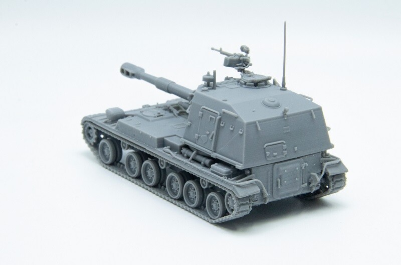 1/72 Modern China "Type 83 152mm self-propelled howitzer" kit model (3D printed)