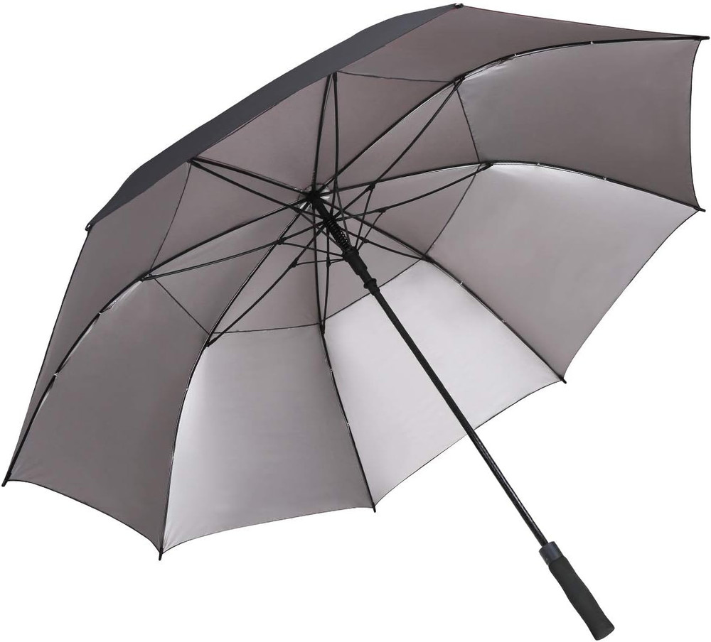 54/62/68 Inch Extra Large Windproof Golf Umbrella UV Protection Automatic Open D
