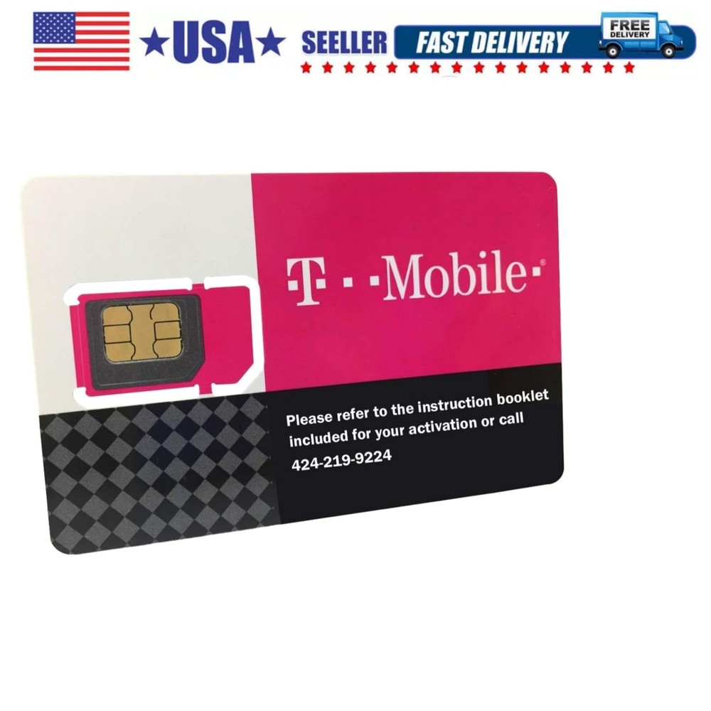 Prepaid SIM Card Unlimited Talk, Text, and Data in  for 30 Days