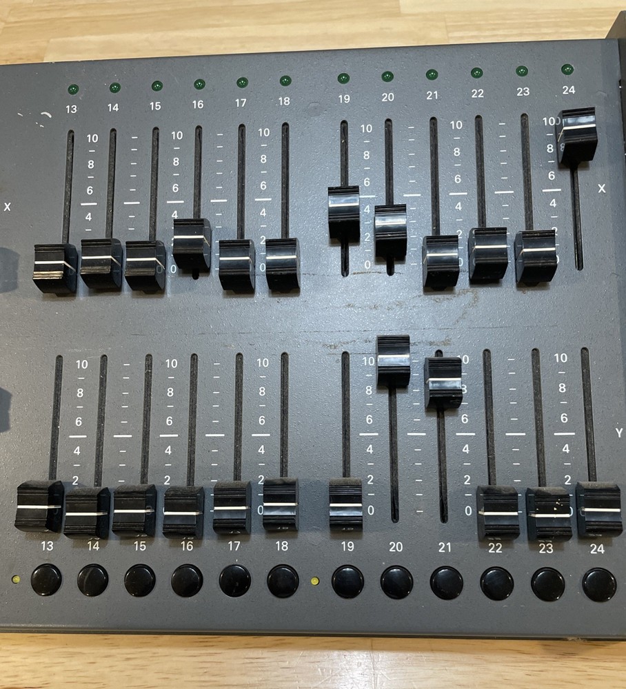 Leprecon LP624 MPX 24Ch Stage Light Controller Tested Working W/ac Adapter.