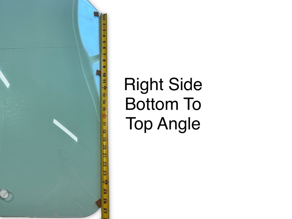 Front Cab Curved Door Glass Replacement For Bobcat Skid Steer Loader PLEASE READ