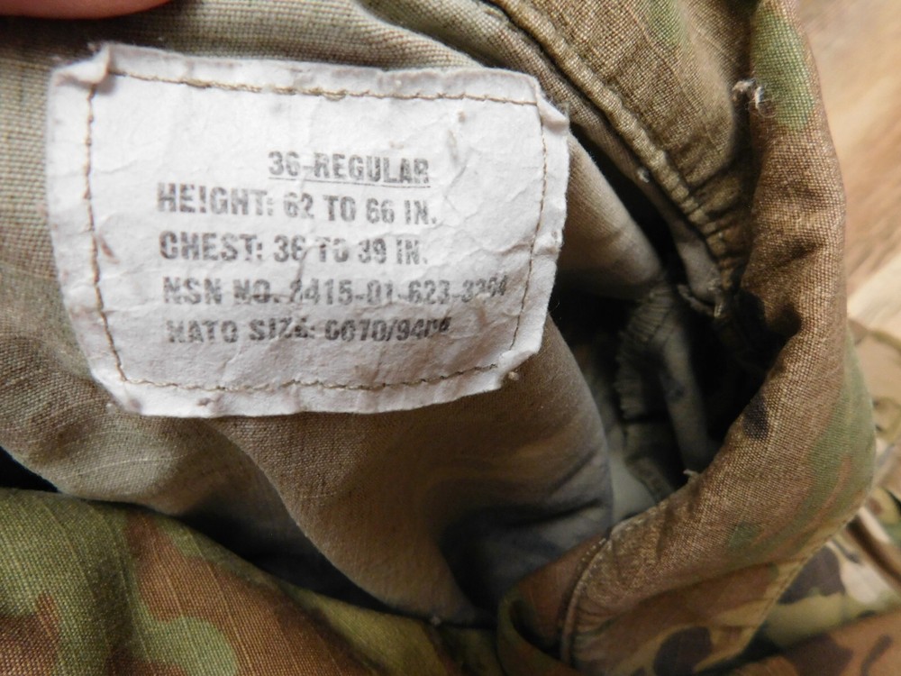 US ARMY OCP FEMALE COAT SZ 36 - REGULAR