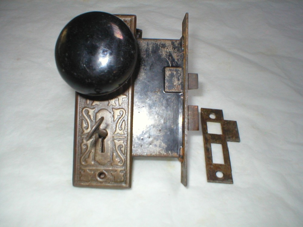 Antique Victorian Era Door Hardware