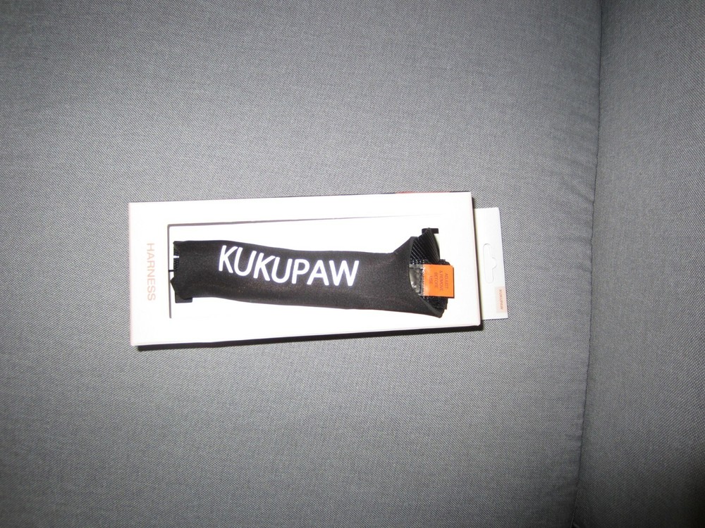 Kukupaw Dog Harness Black Size Medium 23-43 Lbs
