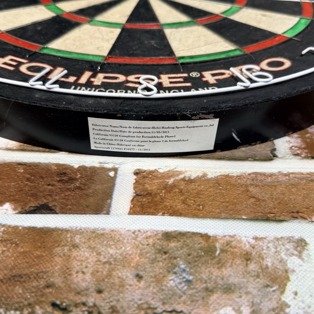 Unicorn Eclipse Pro Dartboard England PDC Endorsed