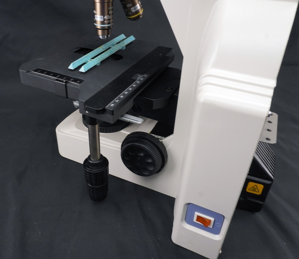 Nikon Eclipse E400 Microscope Ergo Binocular 10x Eye Plan 10/40x Objective Lot B