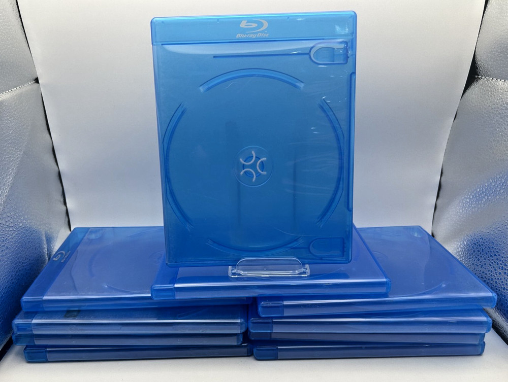 10 x 2-Disc Bluray case with Bluray logo