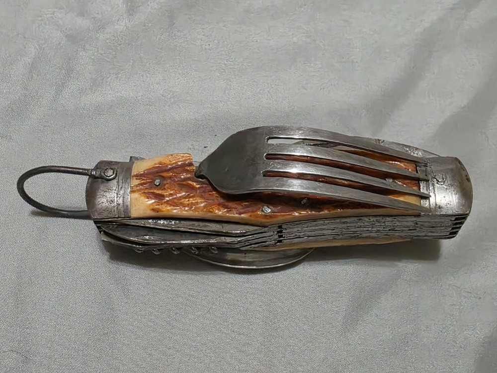 Vintage Multi-Tool Camping Knife