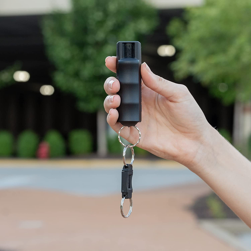 Pepper Spray, Quick Release Keychain for Easy Carry and Fast Access Safe