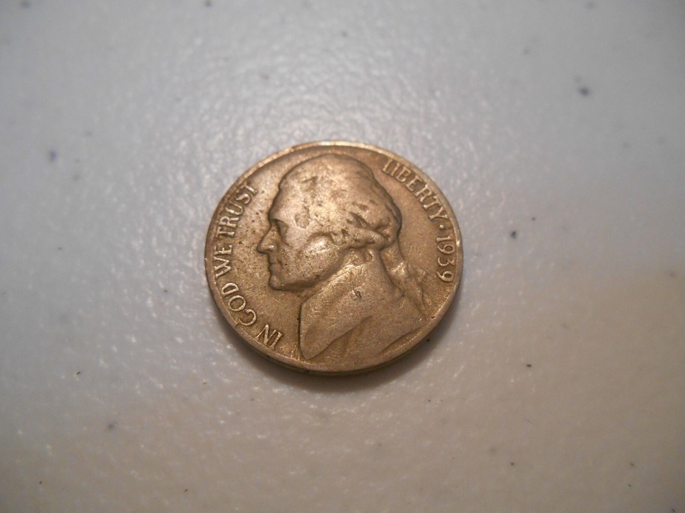 1939S Jefferson Nickel VF