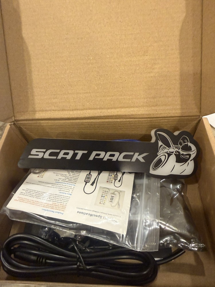 Illuminated LED Light Front Grille Emblem Badge for Scatpack!!!