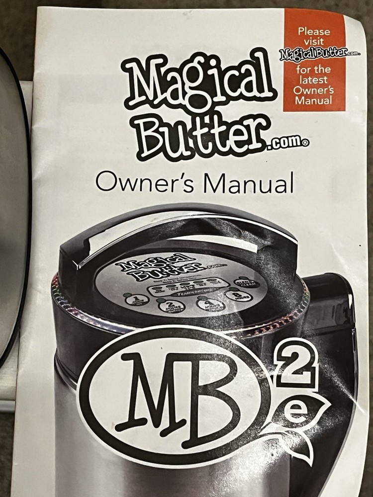 Magical Butter Machine MB2e Magic Maker 2 MB2 Herbal Extractor Oil Tincture