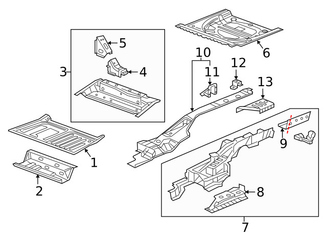 Genuine GM Upper Rail Bracket 13395079