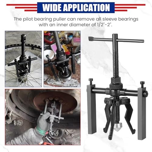 3 Jaw Bearing Puller, Manual Internal Puller 3 Jaw Bearing Puller Set