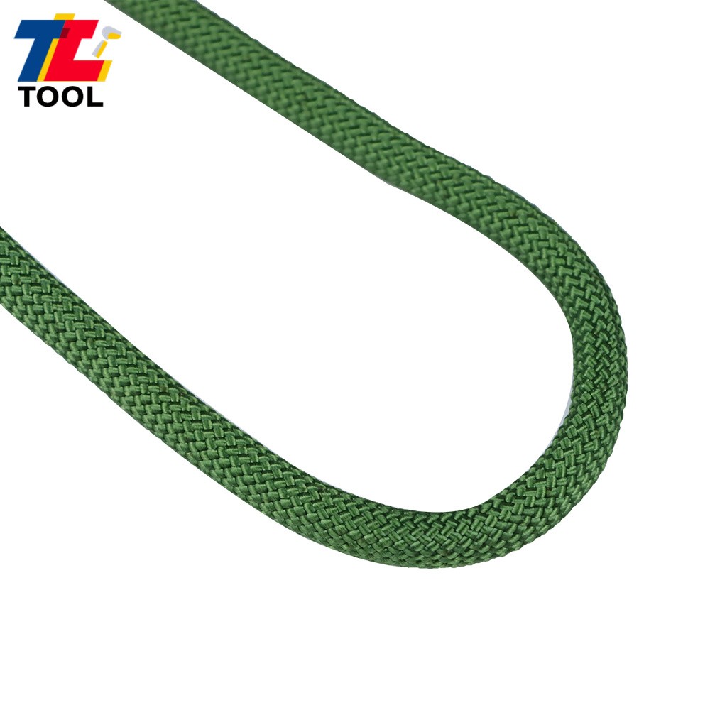 3520Lbs 3/8" × 100' Armygreen High Strong Pulling Rope Braided Polyester Rope