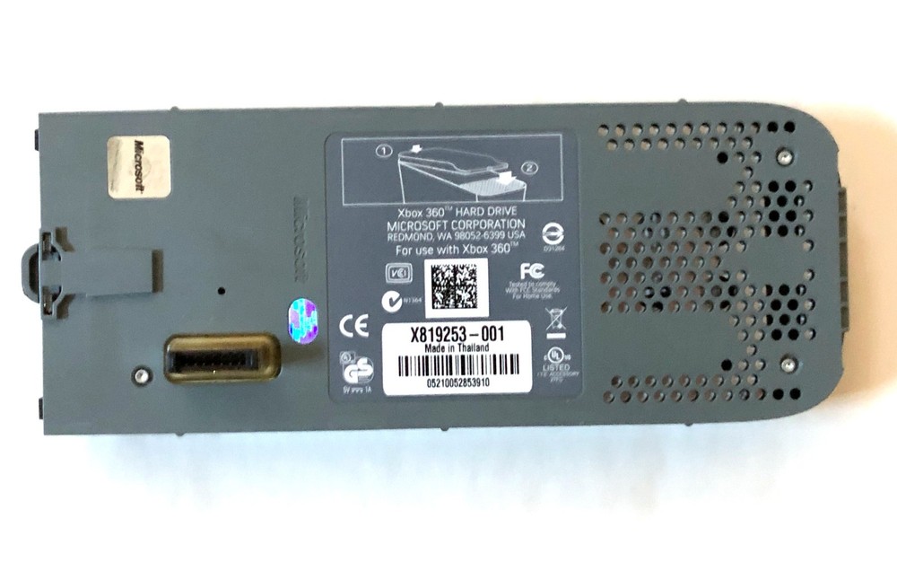 Microsoft Xbox 360 Official OEM External 60GB Hard Drive