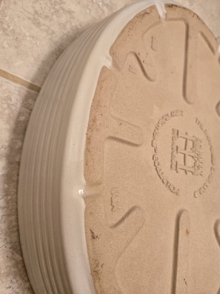 Pampered Chef Oval Ceramic Oven Safe Baking Dish White