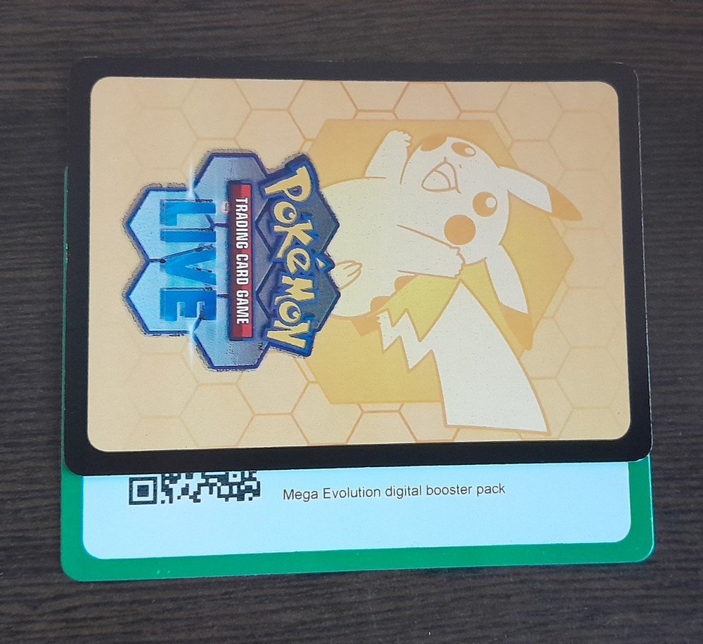20x Mega Evolution Digital Booster Codes for Pokemon TCG Online Game