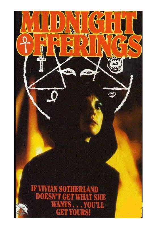 MIDNIGHT OFFERINGS / Juanita Bartlett 1980 Screenplay, magic powers HORROR