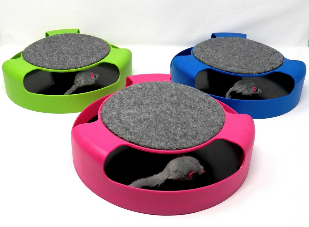 FELINE FRENZY - with Scratch Pad Cat Toy!