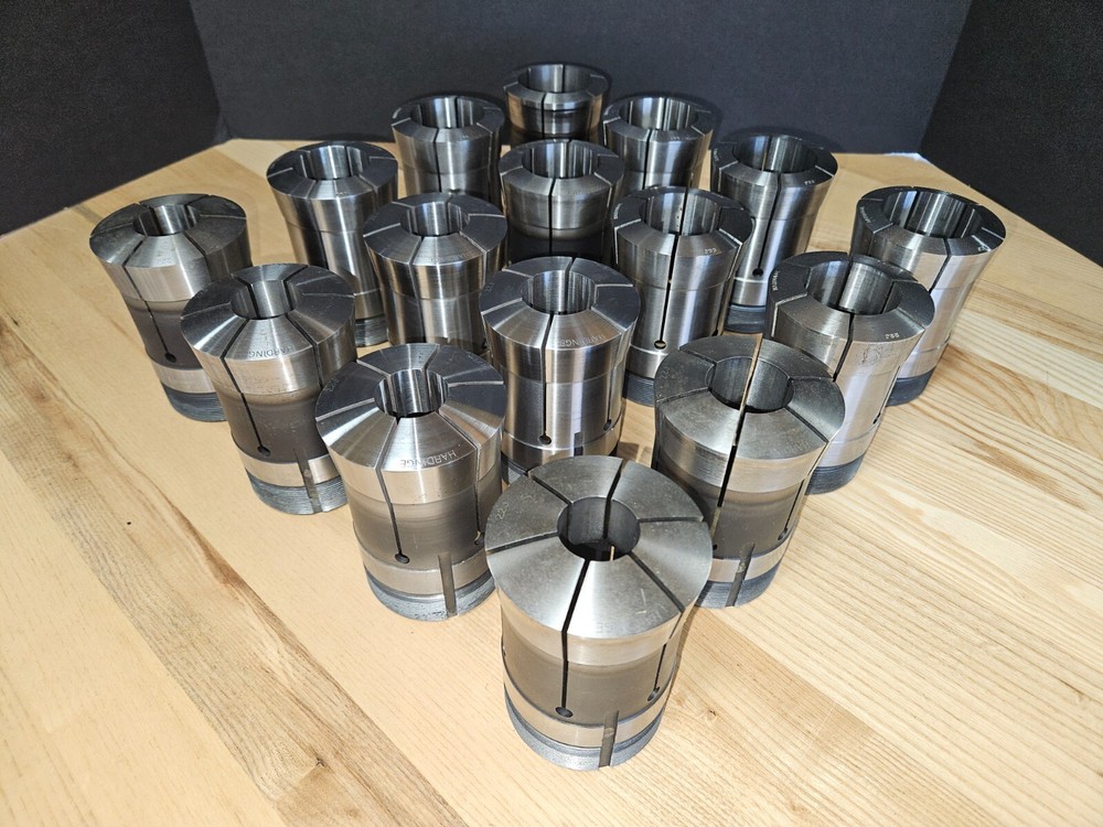 Hardinge 22J Round Collet in Good Condition 1" to 2" Pull Down Menu CHEAP SHIP