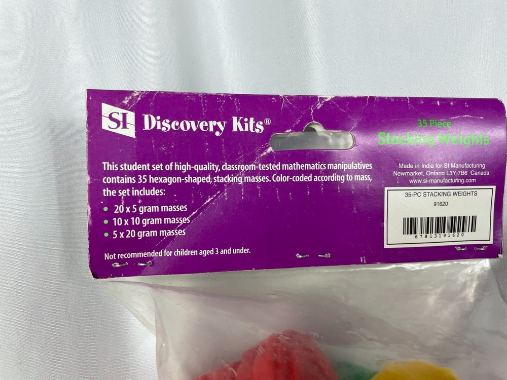 SI Discovery Kits Stacking weights 35 Piece Discovery Kit
