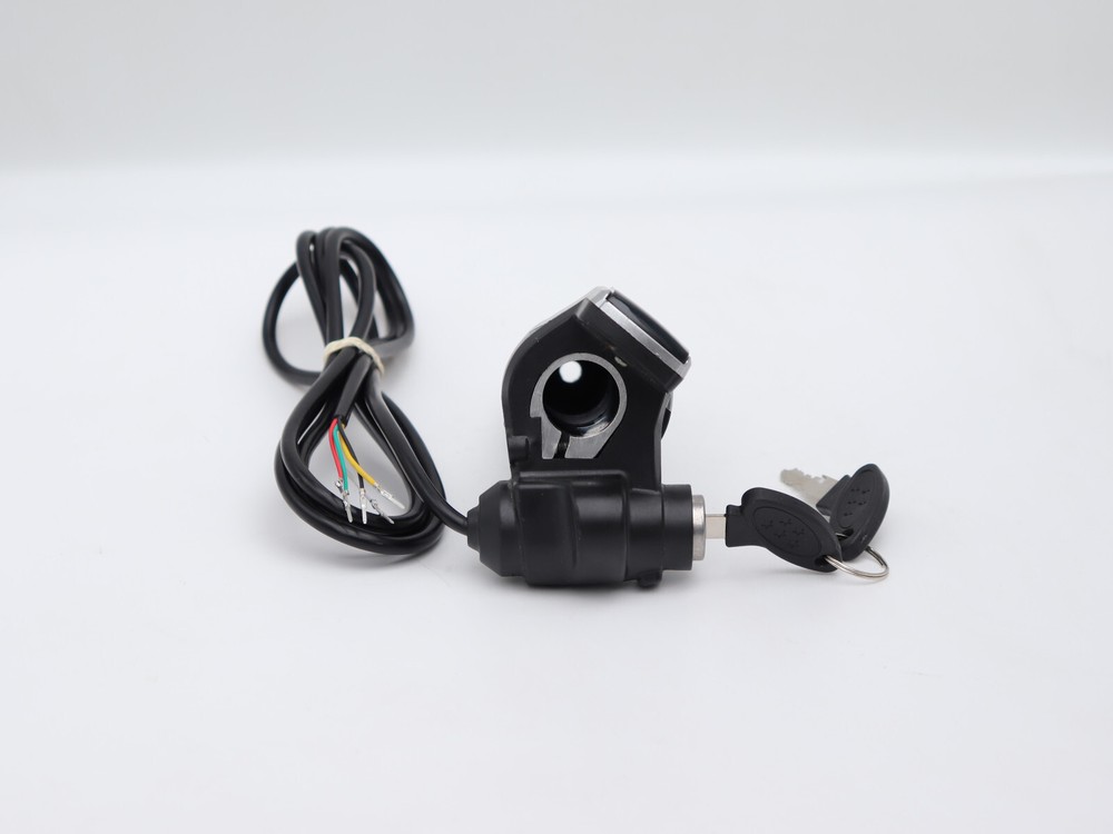 48V electric scooter throttle handle with keylock power indicator light