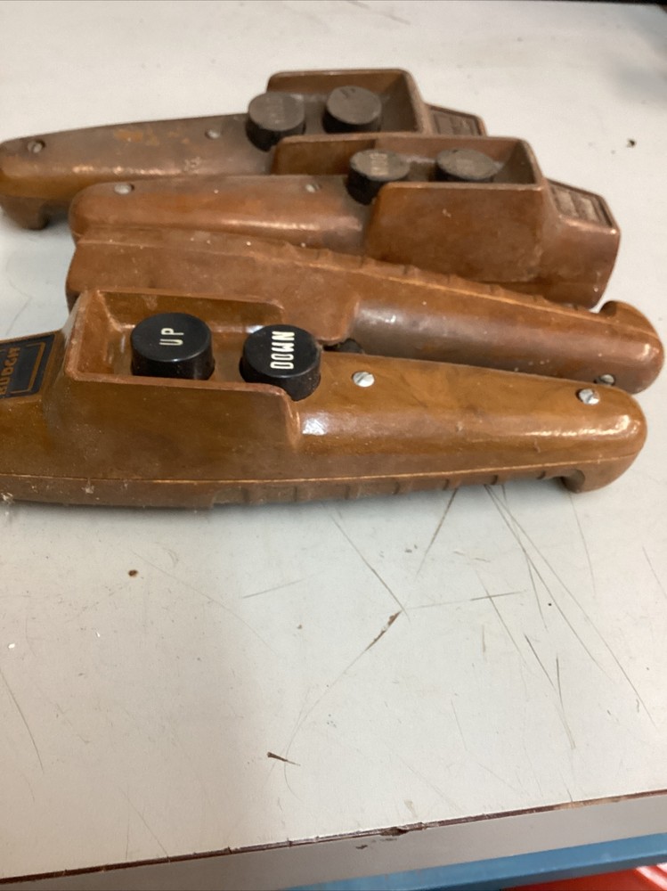 Budgit Vintage Plastic Up/Down Control Station AS IS