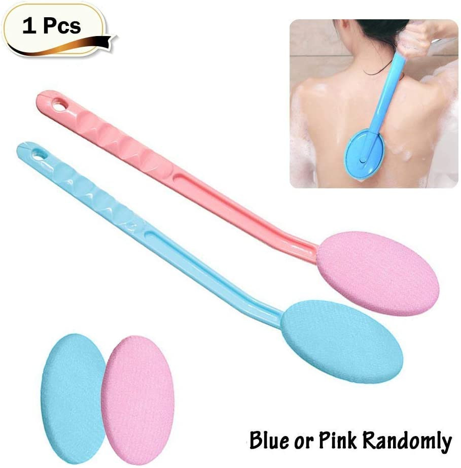 Easy Lotion Applicator for Back – Long Handle Cream Applicators Wand with 2 Pads