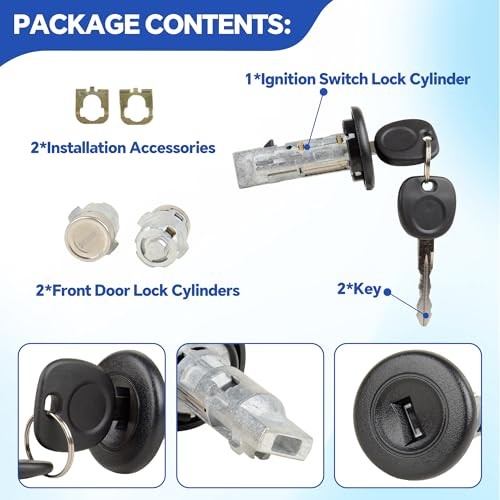 707835 Ignition Switch Lock Cylinder Compatible with 03-06