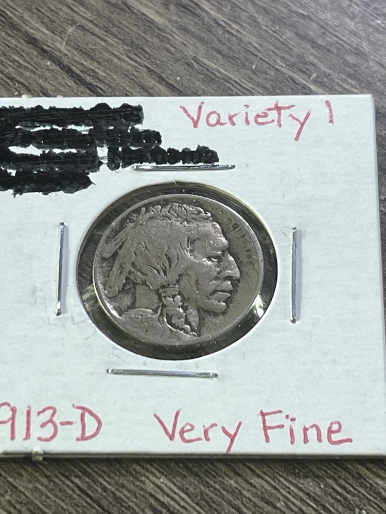 1913-D Buffalo Nickel Raised Ground! 😍🔥