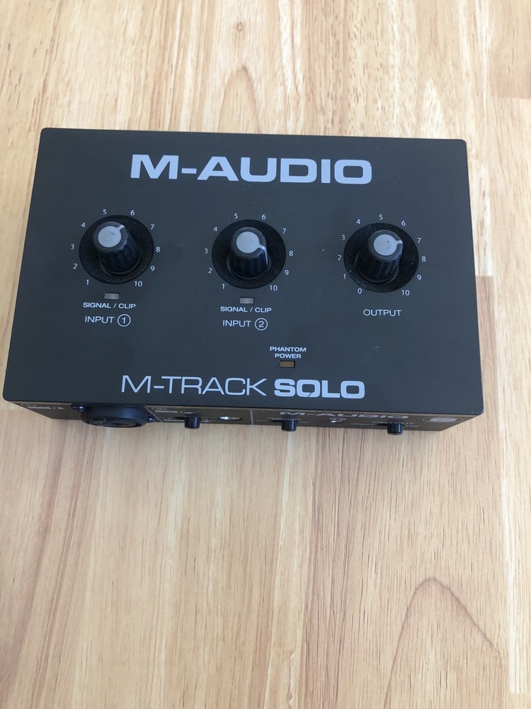 M-AUDIO M-TRACKSOLO USB Audio Interface