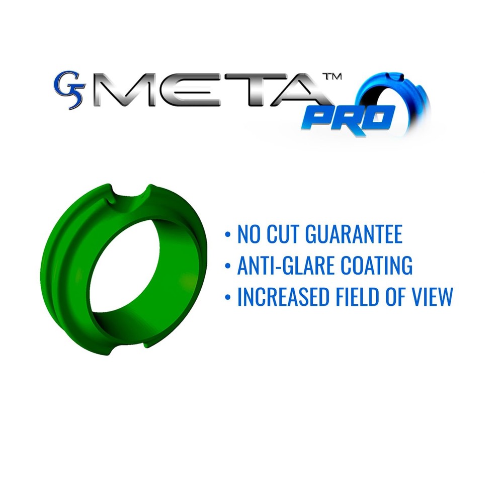 Meta Peep Hunter Sight, Green, 3/16"