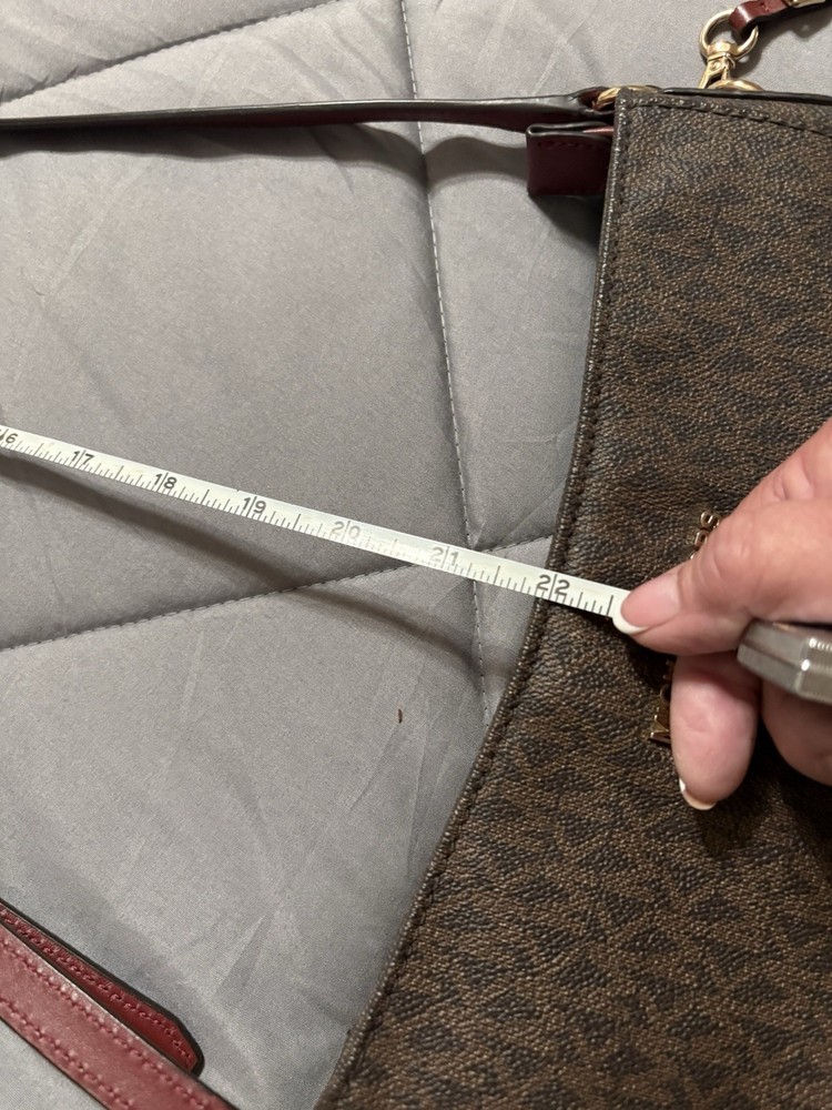 Michael Kors logo crossbody bag