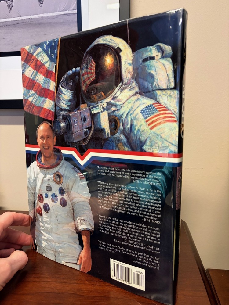 Apollo Alan Bean & Andrew Chaikin 1st Ed. SIGNED!!!!