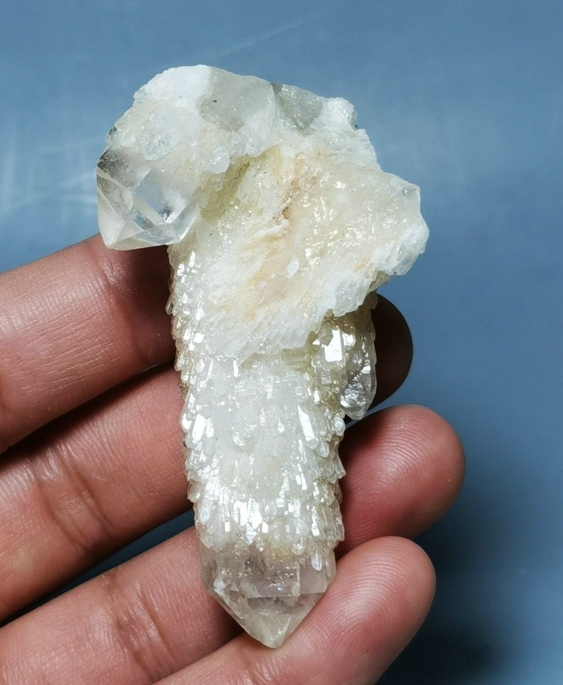 Rare Himalayan Quartz Crystal Cluster Specimen