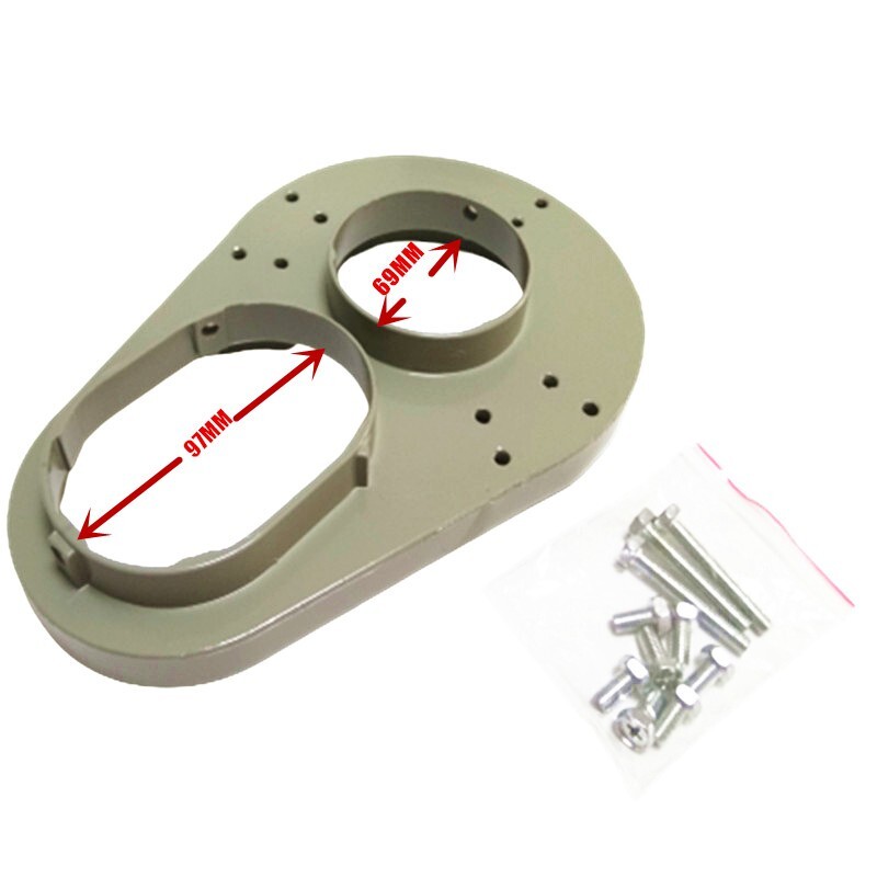 Universal C Band LNB Holder For 2 LNBs