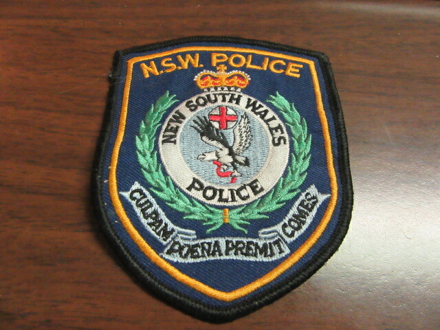New South Wales Police Patch      c18