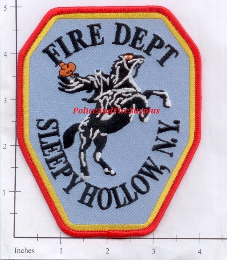 New York - Sleepy Hollow NY Fire Dept Patch v2 - Headless Horseman