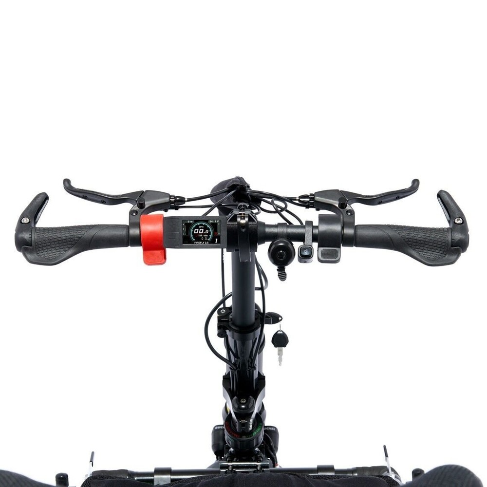 FIREFLY 2.5 handcycle attachment for Wheelchairs, Gray