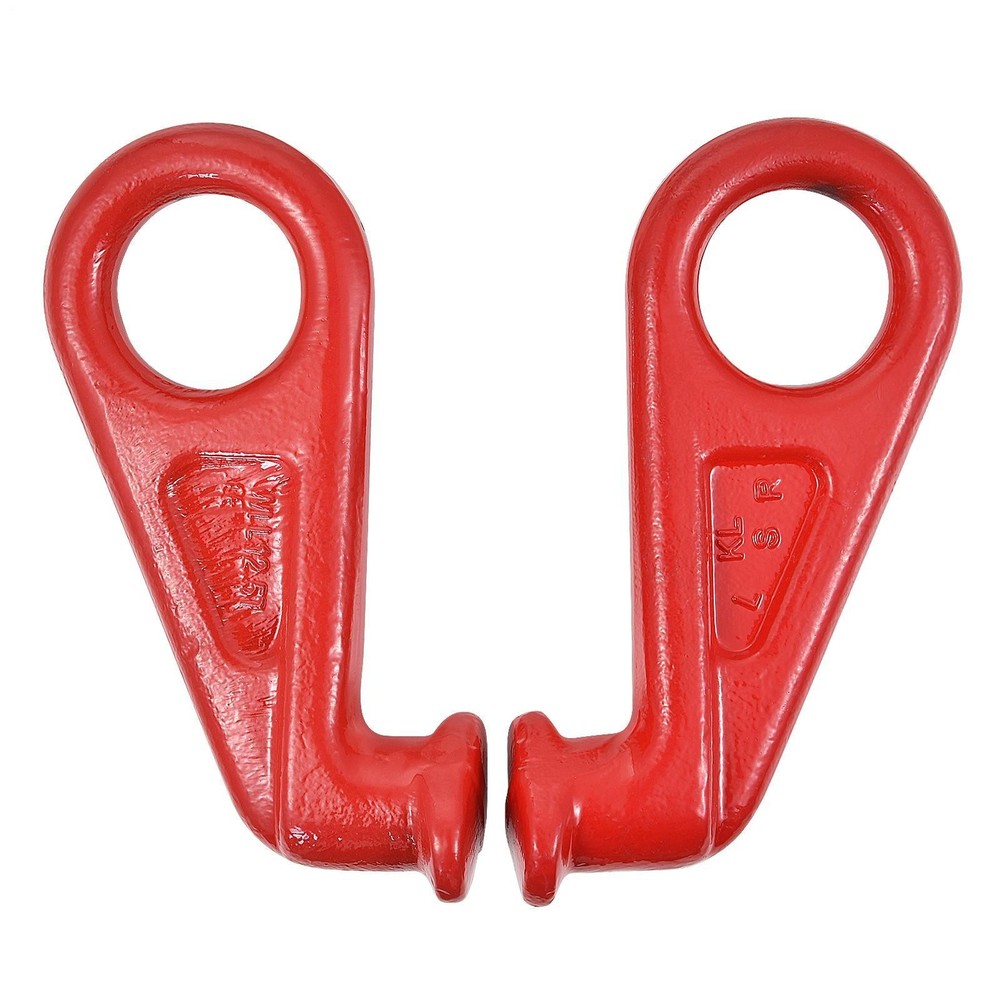 Shipping Container Lifting Hooks, 12.5T Working Load Limit, Left & Right 45°