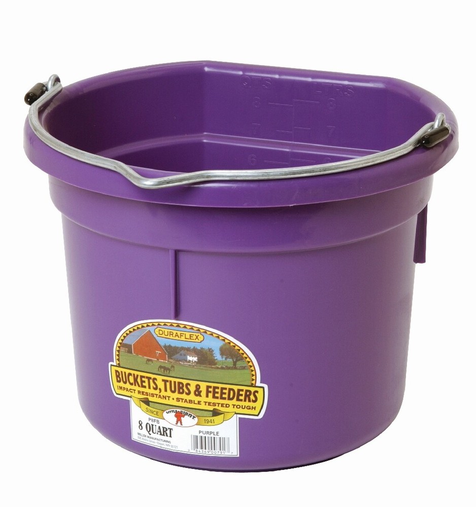 Little Giant 8 Quart Flat Back Bucket