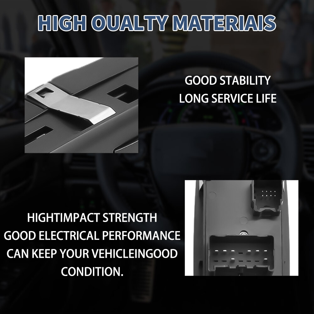 Driver Left Master Power Window Control Switch For 2012-2015 Dodge Grand Caravan