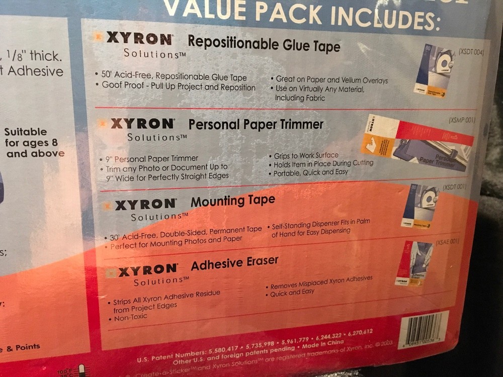 Xyron Model 500 Create A Sticker Value Pack. Sticker Machine & Extras