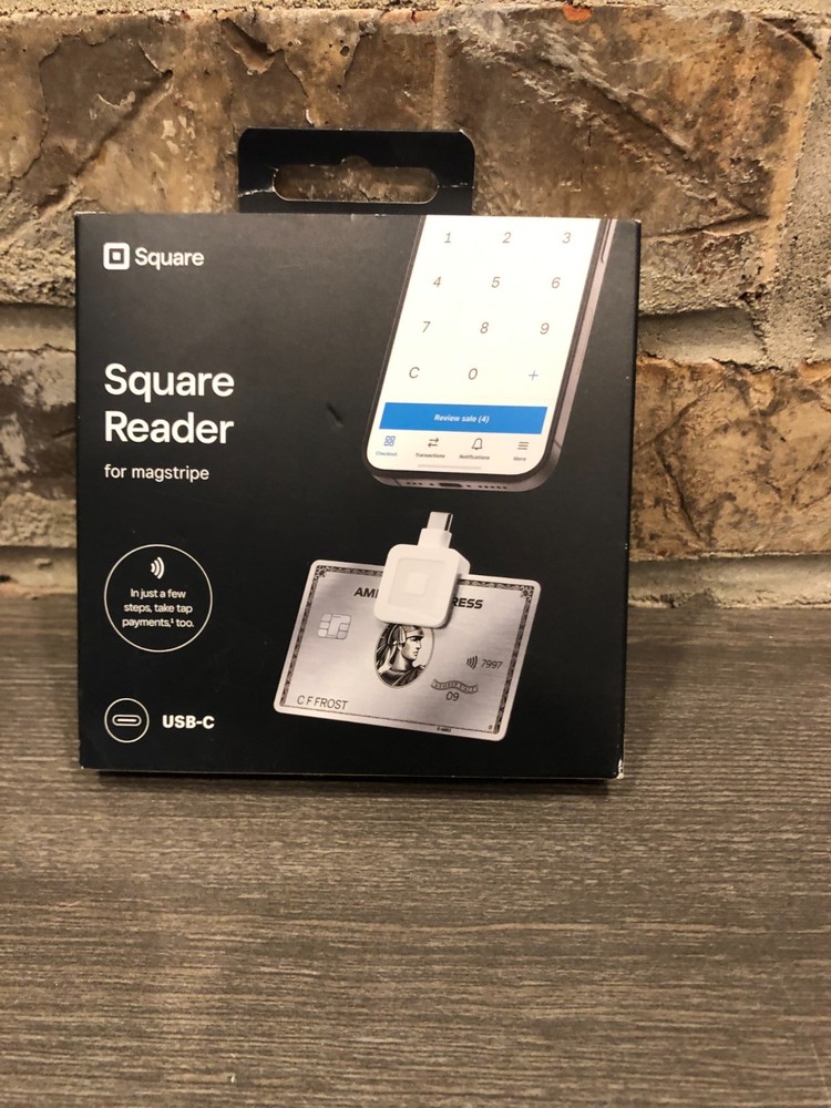 Credit Card Reader Chip Machine for magstripe (USB-C)