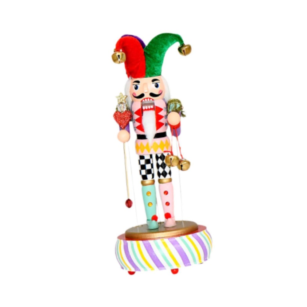 Clown Dancer Nutcracker Moving His Arms Unique Creative Nutcracker with Music